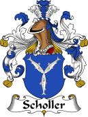 German Wappen Coat of Arms for Scholler