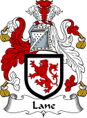 Irish Coat of Arms for Lane