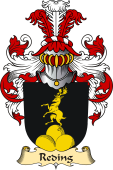 v.23 Coat of Family Arms from Germany for Reding