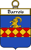 French Coat of Arms Badge for Barrois