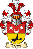 v.23 Coat of Family Arms from Germany for Daams