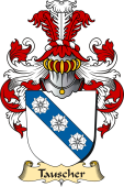 v.23 Coat of Family Arms from Germany for Tauscher