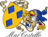 Sept (Clan) Coat of Arms from Ireland for MacCostello