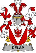 Irish Coat of Arms for Delap