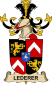 Republic of Austria Coat of Arms for Lederer