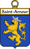 French Coat of Arms Badge for Saint-Amour