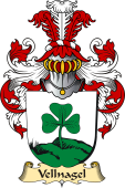 v.23 Coat of Family Arms from Germany for Vellnagel
