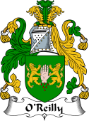 Irish Coat of Arms for O'Reilly or Riley