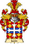 French Family Coat of Arms (v.23) for Janin