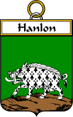 Irish Badge for Hanlon or O'Hanlon