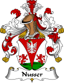 German Wappen Coat of Arms for Nusser