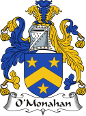 Irish Coat of Arms for O'Monahan