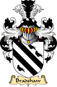 English Coat of Arms (v.23) for the family Bradshaw