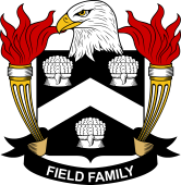 Coat of arms used by the Field family in the United States of America