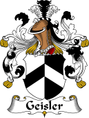 German Wappen Coat of Arms for Geisler