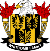American Coat of Arms for Whitcomb