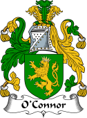 Irish Coat of Arms for O'Connor (Kerry)