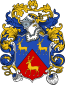 English or Welsh Coat of Arms for Hart