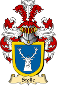 v.23 Coat of Family Arms from Germany for Stolle