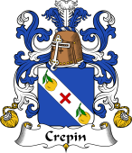 Coat of Arms from France for Crepin