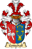 v.23 Coat of Family Arms from Germany for Gottschall