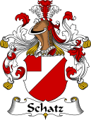 German Wappen Coat of Arms for Schatz