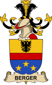 Republic of Austria Coat of Arms for Berger