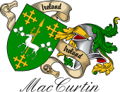 Sept (Clan) Coat of Arms from Ireland for MacCurtin