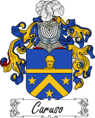 Araldica Italiana Coat of arms used by the Italian family Caruso