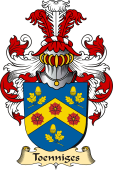 v.23 Coat of Family Arms from Germany for Toenniges
