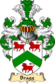 English Coat of Arms (v.23) for the family Bragg