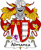 Spanish Coat of Arms for Almanza or Almansa