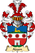 v.23 Coat of Family Arms from Germany for Adam