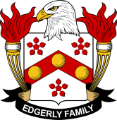 Coat of arms used by the Edgerly family in the United States of America