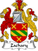English Coat of Arms for Zachary