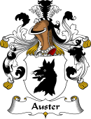 German Wappen Coat of Arms for Auster
