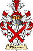 Irish Family Coat of Arms (v.23) for O'Desmond