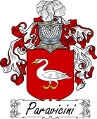 Araldica Italiana Coat of arms used by the Italian family Paravicini