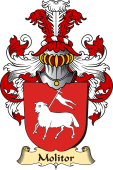 v.23 Coat of Family Arms from Germany for Molitor