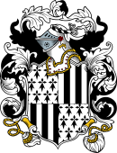 English or Welsh Coat of Arms for Coates (Yorkshire and Shropshire)