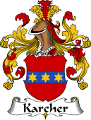 German Wappen Coat of Arms for Karcher