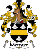 German Wappen Coat of Arms for Metzger