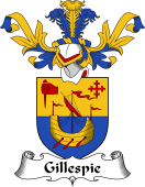 Coat of Arms from Scotland for Gillespie