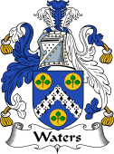 Irish Coat of Arms for Waters or Watters