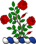 Family Crest from Scotland for: Stevenson (Hermishiels, co. Lanark)
