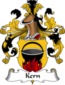 German Wappen Coat of Arms for Kern