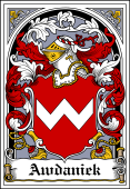 Polish Coat of Arms Bookplate for Awdaniek