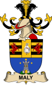 Republic of Austria Coat of Arms for Maly