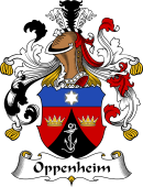 German Wappen Coat of Arms for Oppenheim