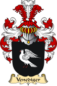v.23 Coat of Family Arms from Germany for Venediger